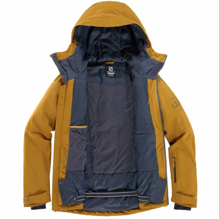 Giacca Sportiva da Uomo Salomon Highland M Marrone