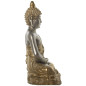 Statua Decorativa Alexandra House Living Dorato Argentato Plastica Buddha 60 x 93 x 138 cm