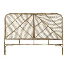 Testiera del Letto DKD Home Decor Naturale Rattan 175 x 3 x 130 cm 175 x 3 x 126 cm