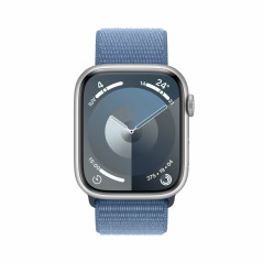 Smartwatch Apple MRMJ3QL/A 1,9" Azzurro Argentato 45 mm