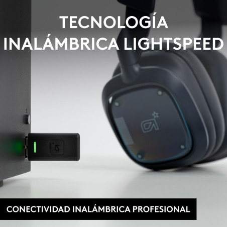 Auricolari con Microfono Logitech A30 Nero