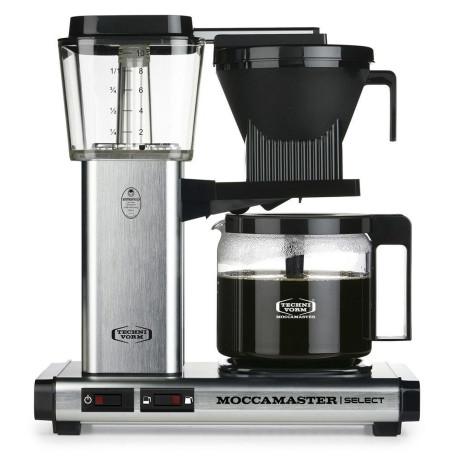 Caffettiera Americana Moccamaster Nero Acciaio 1520 W 1,25 L