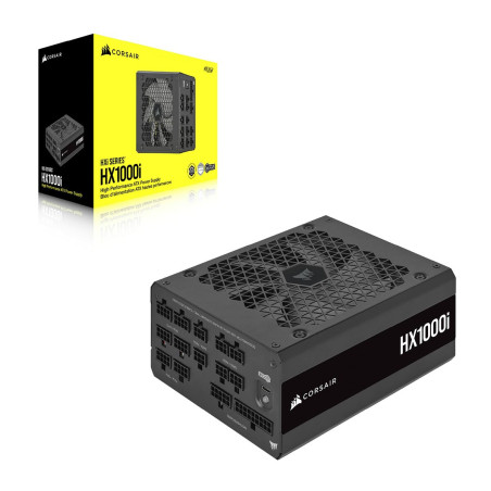 Fonte di Alimentazione Corsair HX1000i Componibile 1000 W 150 W 80 PLUS Platinum 80 PLUS Titanium