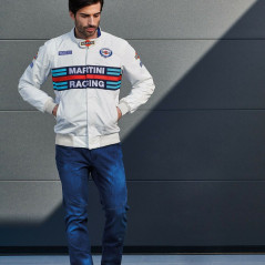 Giacca Sportiva da Uomo Sparco Martini Racing Bianco