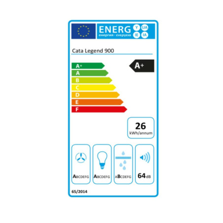 Cappa Classica Cata LEGEND X 900 90 cm 820 m3/h 64 dB 130W