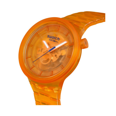 Orologio Uomo Swatch SB05O103 Arancio (Ø 47 mm)