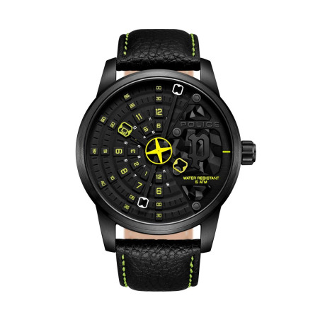 Orologio Uomo Police PEWJA0022101 Nero