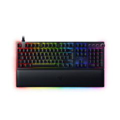 Tastiera per Giochi Razer Huntsman V2 Qwerty in Spagnolo Nero