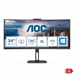 Monitor AOC CU34V5CW/BK 34" 100 Hz 60 Hz