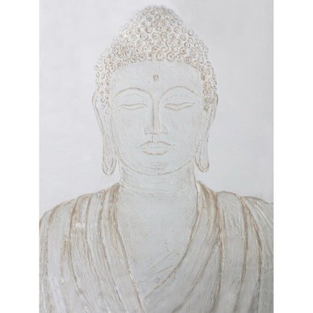 Quadro a Olio Romimex Tela Buddha 120 x 160 x 4 cm