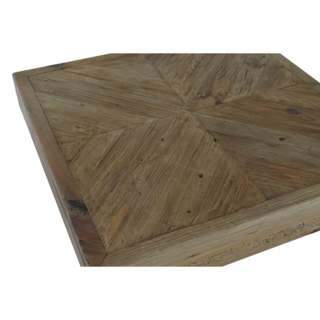 Tavolino da Caffè Home ESPRIT Marrone Legno di pino 100 x 100 x 36 cm