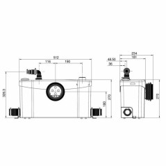 Trituratore SFA   Toilette