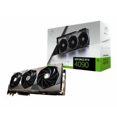 Scheda Grafica MSI GeForce RTX 4090 SUPRIM X 24G NVIDIA GeForce RTX 4090 GDDR6X