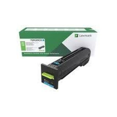 Toner Lexmark 72K20C0 Nero Ciano