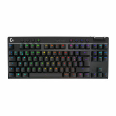 Tastiera Logitech G PRO X TKL LIGHTSPEED Qwerty in Spagnolo Nero