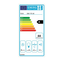 Cappa Classica Teka 40476231 70 cm 603 m3/h 67 dB 278W Bianco