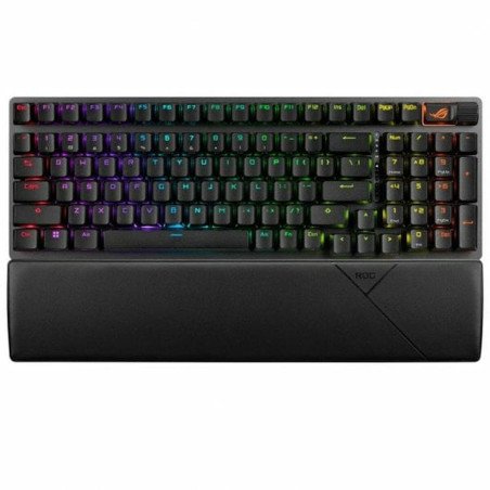 Tastiera per Giochi Asus ROG Strix Scope II 96 Qwerty in Spagnolo Nero