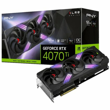 Scheda Grafica PNY GeForce RTX 4070 Ti 16 GB GDDR6X