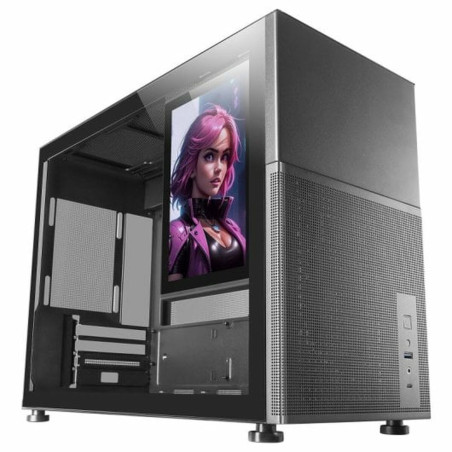 Case computer desktop ATX Mars Gaming MCLCD Nero