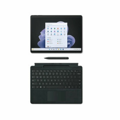 Laptop 2 in 1 Microsoft Surface Pro 9 13" Intel Core i5-1235U 8 GB RAM Qwerty in Spagnolo