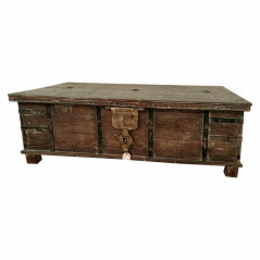 Baule Alexandra House Living Marrone Legno di mango 72 x 50 x 140 cm