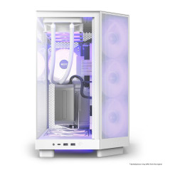 Case computer desktop ATX NZXT CC-H61FW-R1 Azzurro Bianco Rosso Verde