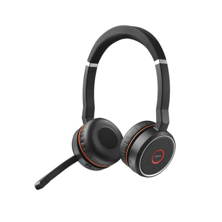 Auricolari con Microfono Jabra Evolve 75 Nero