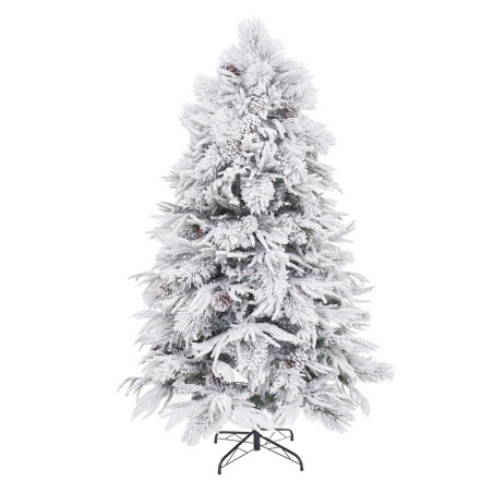 Albero di Natale PVC Polietilene Ananas Nevoso 100 x 100 x 240 cm