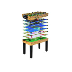 Tavolo multi-gioco 12 in 1 124 x 61 x 81 cm