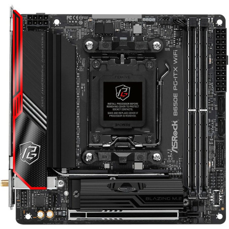 Scheda Madre ASRock B650E PG-ITX WIFI Intel Wi-Fi 6 AMD B650 AMD AM5