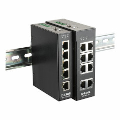 Router da Armadio D-Link DIS-100E-8W RJ45 x 8 Nero