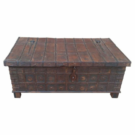 Baule Alexandra House Living Legno Riciclato 69 x 46 x 118 cm