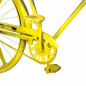 Ingresso Alexandra House Living Bike Giallo Ferro Legno di mango 46 x 93 x 187 cm