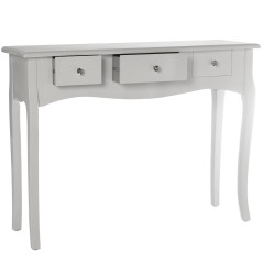 Console Alexandra House Living Bianco Legno 105 x 80 x 33 cm