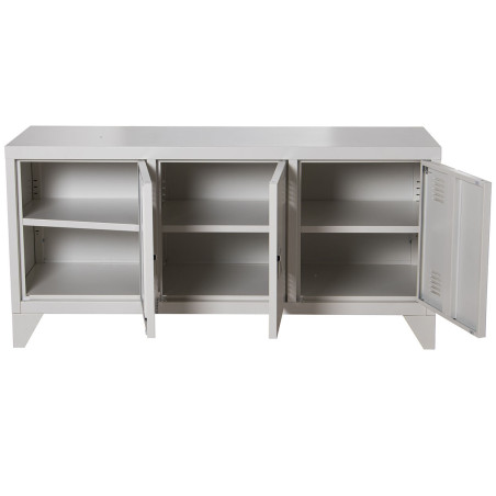 Tavolino TV Alexandra House Living Bianco 120 x 58 x 40 cm