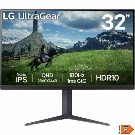 Monitor Gaming LG 31,5" 180 Hz Quad HD