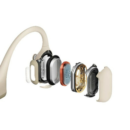 Auricolari Bluetooth Sportivi Shokz OpenRun Pro Beige