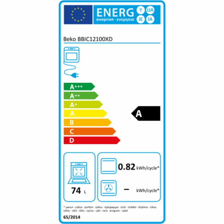 Forno Classico BEKO BBIC12100XD 2300 W 74 L