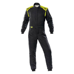 Tuta Racing OMP FIRST-S Nero/Giallo 54