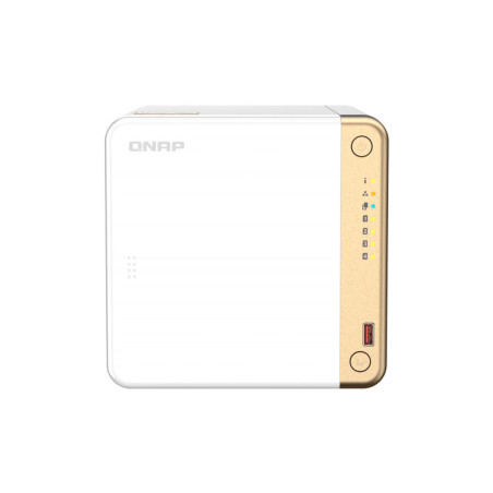 Memorizzazione in Rete NAS Qnap TS-462-4G Bianco