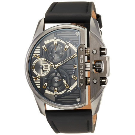 Orologio Uomo Police PEWJF2203601 Nero Grigio