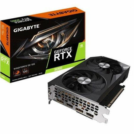 Scheda Grafica Gigabyte GV-N3060WF2OC-12GD 2.0 GeForce RTX 3060 GDDR6 12 GB