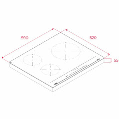 Piano Cottura ad Induzione Teka IBC 63 BF100
