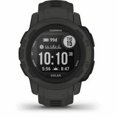 Smartwatch GARMIN Instinct 2 Solar Grigio scuro 0,79" Nero Grafite