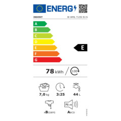 Lavatrice Indesit BIWMIL71252EUN  7 kg 1200 rpm Bianco