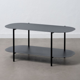 Tavolino da Caffè SQUARE 100 x 46 x 45 cm Acciaio