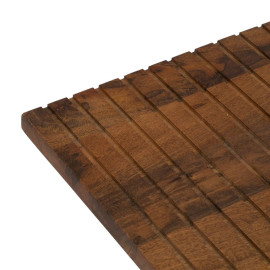 Tavolino da Caffè ABNER Ferro Legno di mango 110 x 60 x 40 cm