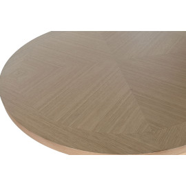 Tavolo da Pranzo Home ESPRIT Naturale Legno Caucciù 137 x 137 x 75 cm