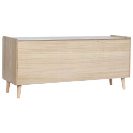 Mobile TV Home ESPRIT Naturale Rattan Legno di paulownia 120 x 35 x 54 cm