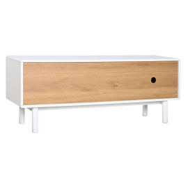 Mobile TV Home ESPRIT Bianco Naturale polipropilene Legno MDF 140 x 40 x 55 cm